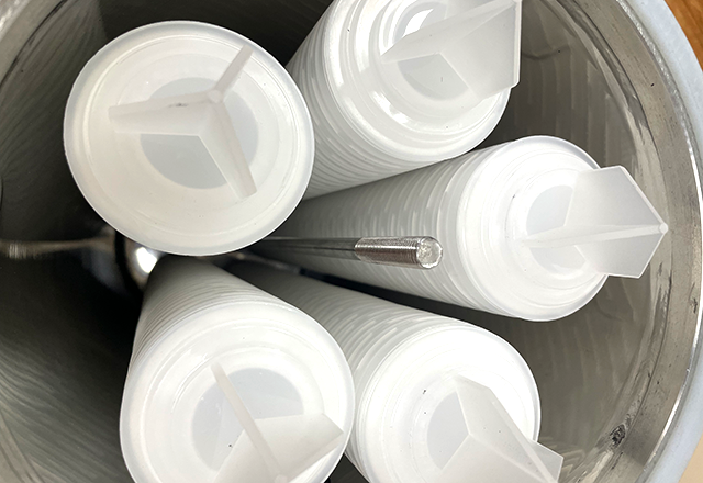 water treatment filter housing